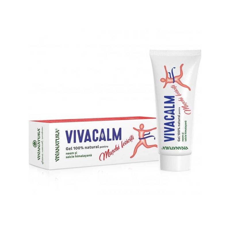 VivaCalm gel de masaj pentru muschi fericiti 100ml - Viva Natura