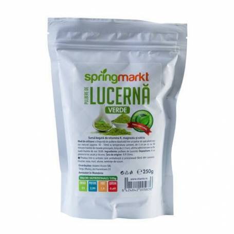 Pulbere de Lucerna - Alfalfa 250g - SPRINGMARKT