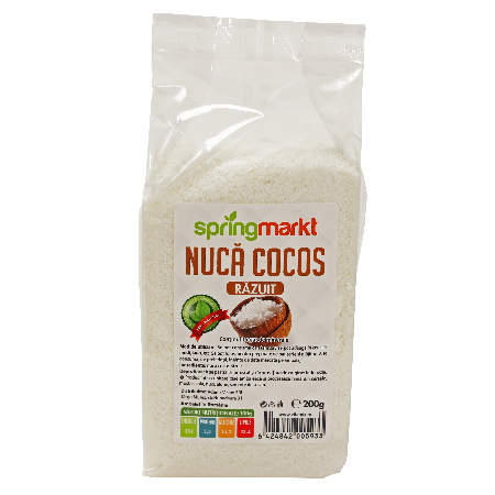 Nuca de cocos razuita 200g, springmarkt