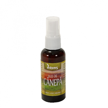 Ulei de Canepa presat la rece 50ml, ADAMS