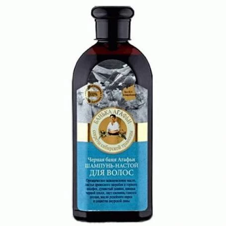 Sampon Negru Cresterea Parului 350ml - BUNICA AGAFIA