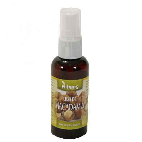 Ulei de Macadamia rafinat 50ml, ADAMS