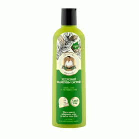 Sampon nutritiv fortifiant cu ulei de cedru si extract de stejar, 280ml - Bunica Agafia