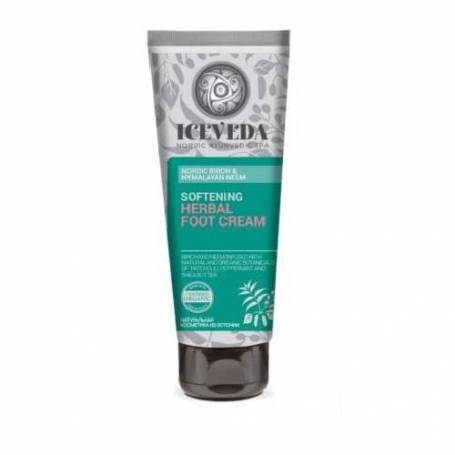 Crema pentru picioare reparator cu Cedru Siberian si Casmir Sandal, 75ml - Iceveda