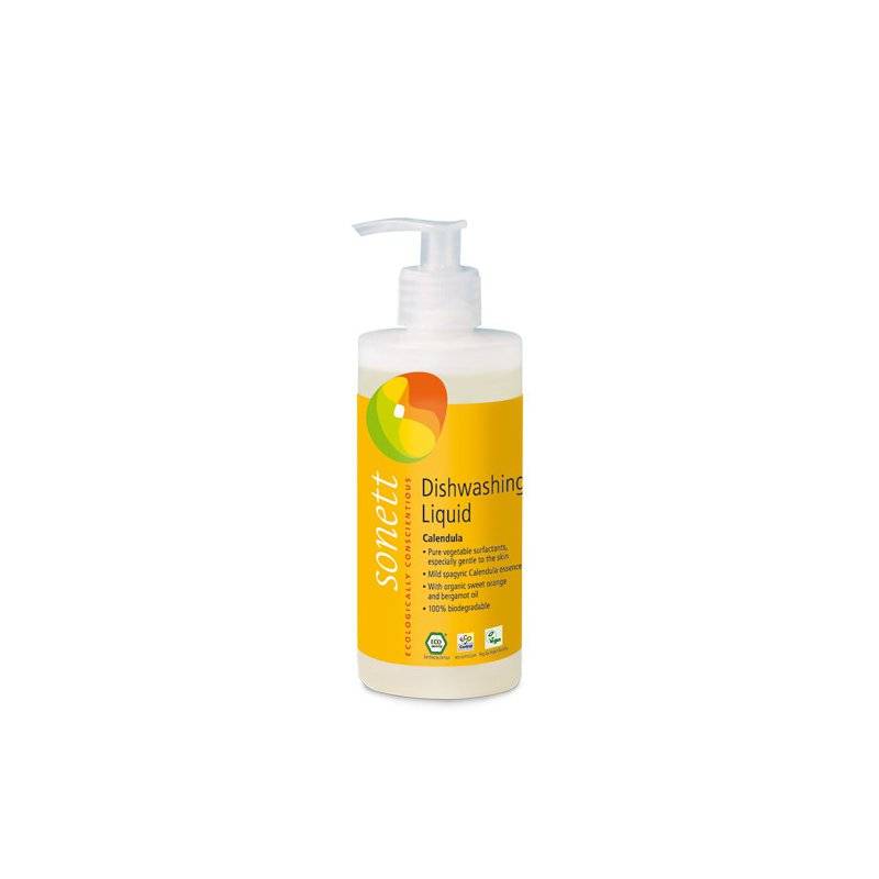 Detergent ecologic spalat vase - galbenele - 300ml - sonett