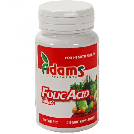 Acid Folic 400µg 30tb - ADAMS