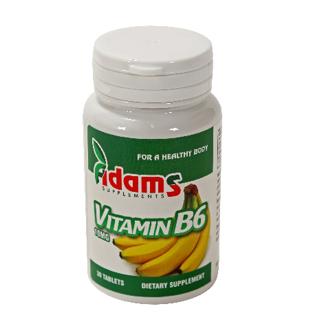 Vitamina B6 10mg 30tb, ADAMS