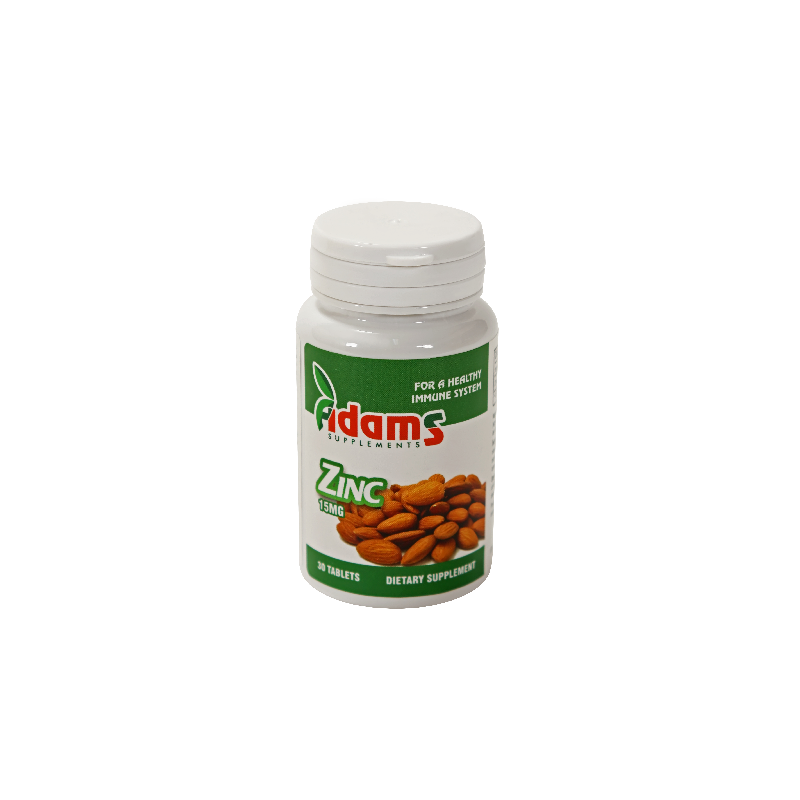 Zinc 15mg 30tb, ADAMS