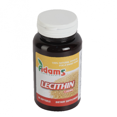 Lecitina 1200mg 30cps, ADAMS