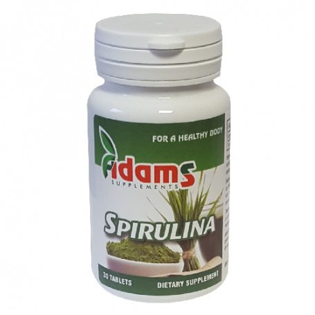 Alga Spirulina 400mg 30tb, ADAMS