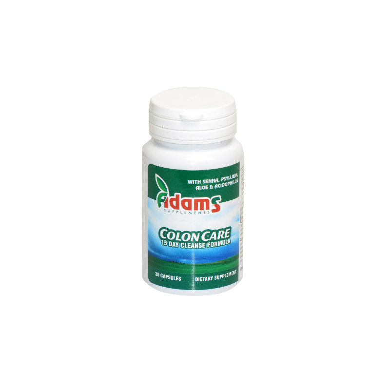 ColonCare Program de curatire intestinala in 15 zile 30cps, ADAMS