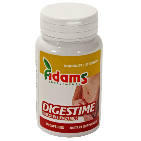 Digestime enzime digestive 20cps, adams