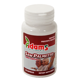 Saw Palmetto 500mg 60cps - ADAMS