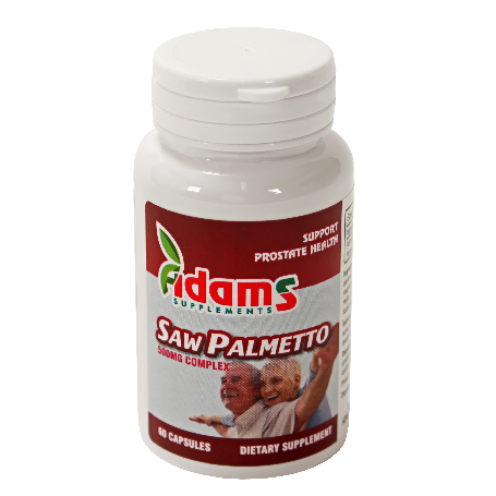 Saw Palmetto 500mg 60cps - ADAMS