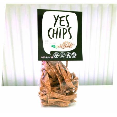 Chips vegan de linte cu susan 80g - Yes Chips