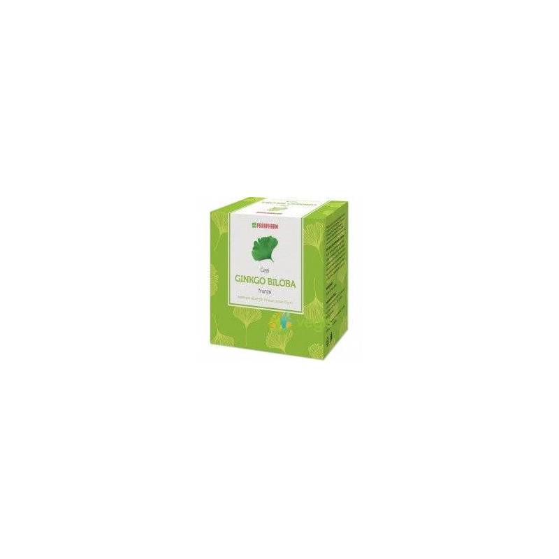 Ceai Ginkgo biloba - frunze - 75g - Parapharm