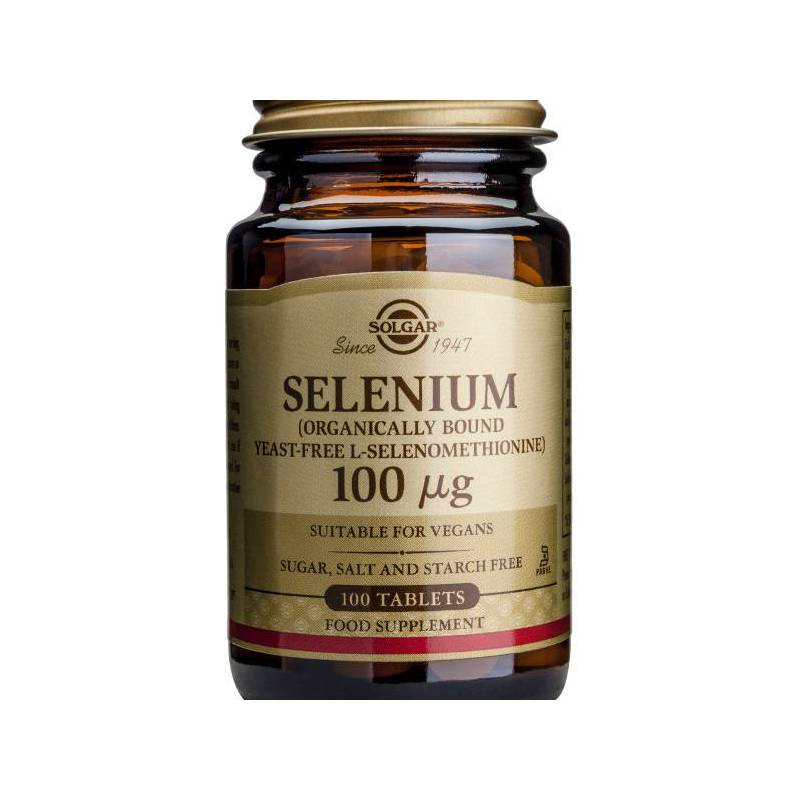 Selenium 100mg 100tb - SOLGAR