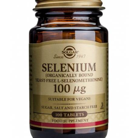 Selenium 100mg 100tb - SOLGAR