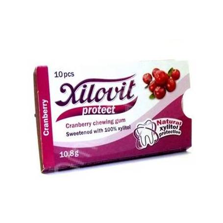 Xilovit - guma de mestecat cu xylitol - afine 10,8g