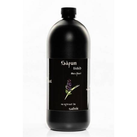 Sapun lichid natural cu extract de salvie 1000ml - Nera Plant