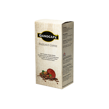 GanoCafe Hazelnut  - cafea cu pudra de alune si extract de ganoderma  - 20pl/cutie - GANO EXCEL
