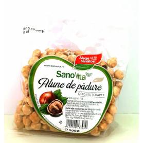 Alune de padure 200g decojite/coapte - Sanovita