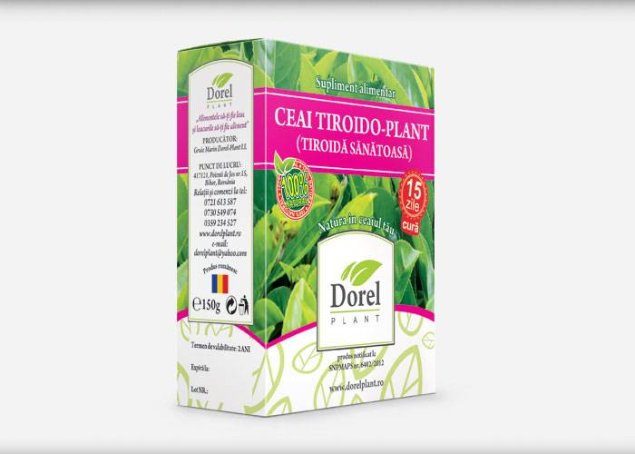 Ceai tiroido-plant 150g - dorel plant