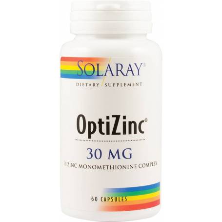 OPTIZINC 30mg 60cps veg - SOLARAY - SECOM