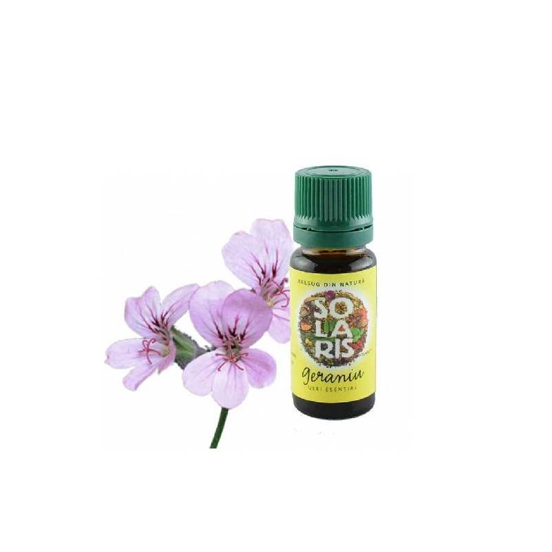 Ulei esential de geraniu 10ml - Solaris
