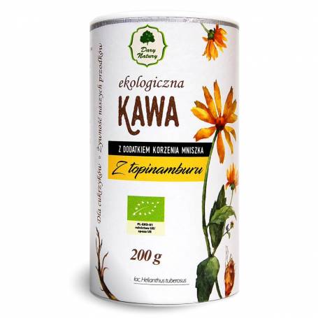 CAFEA DIN TOPINAMBUR CU RADACINI DE PAPADIE ECO-BIO 200g - Dary Natury