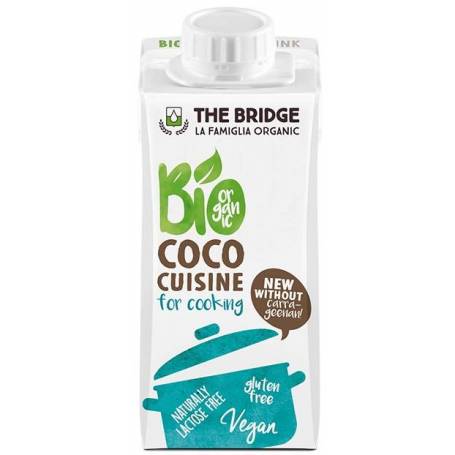 Smantana din cocos 200ml BIO - vegana - The Bridge