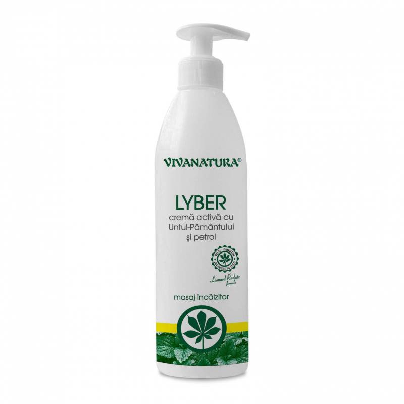 Lyber - Crema antireumatica cu efect de incalzire, cu untul