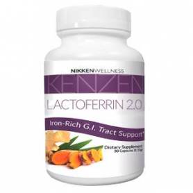 Kenzen Lactoferrin 2.0 - Lactoferina - 200mg - 30cps - Nikken