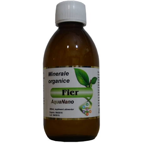 Fier organic coloidal - 200ml - AquaNano