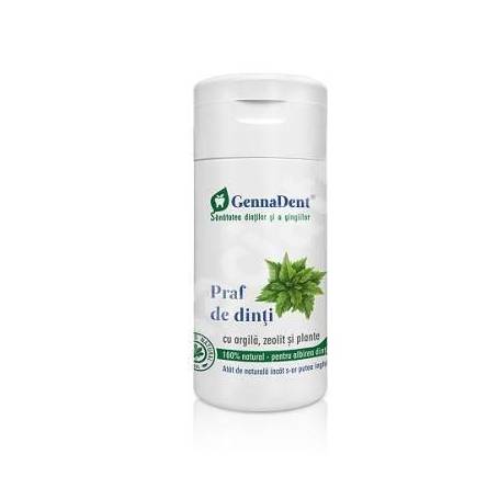 Praf de dinti GennaDent 75g - Vivanatura