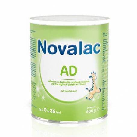 NOVALAC AD - formula de lapte praf  in diaree 600g - Sun Wave Pharma