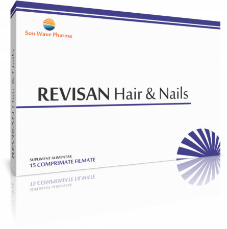 REVISAN HAIR & NAILS - PAR si UNGHII - 15cp - Sun Wave Pharma