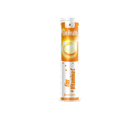 SUN HEALTH FIER + VITAMINA C - 20cp efervescente - Sun Wave Pharma