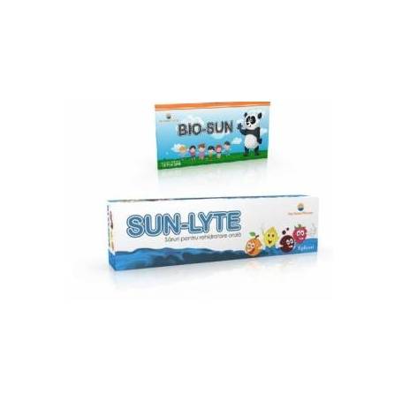 SUN-LYTE - saruri de rehidratare + BIO-SUN probiotice - Sun Wave Pharma