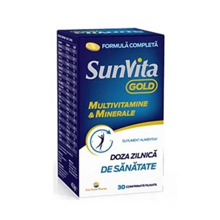 SUNVITA GOLD 30cp - SUN WAVE PHARMA