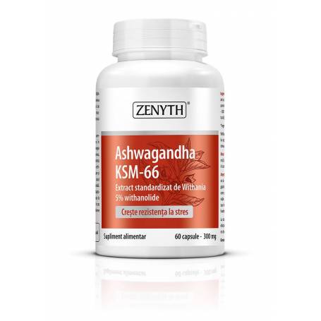 Ashwagandha KSM-66 – 300mg - 60cps - Zenyth