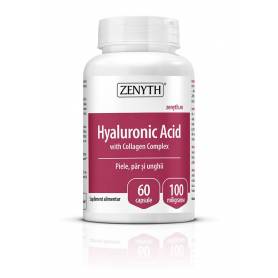 Complex de acid hyaluronic si colagen 700mg - 60cps - Zenyth