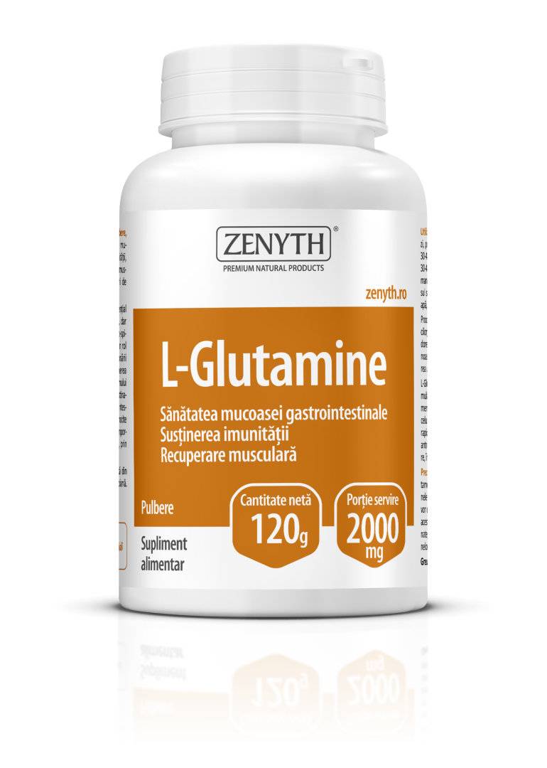 L-glutamina 120g - zenyth