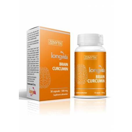 Longvida Brain Curcumin 500mg - 30 cps - Zenyth