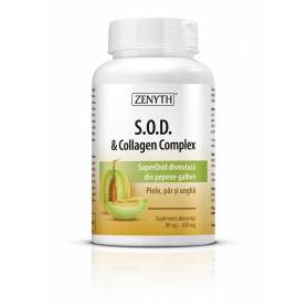 S.O.D. & Collagen Complex 650mg - 80cps - Zenyth