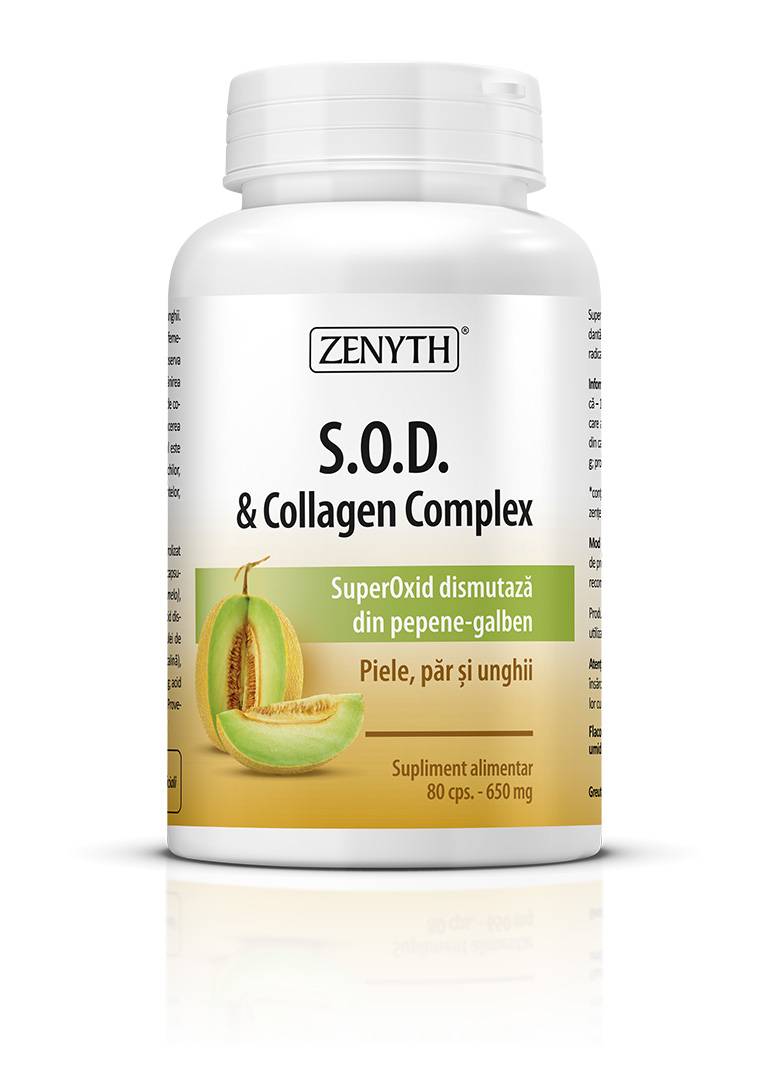 S.o.d. & collagen complex 650mg - 80cps - zenyth
