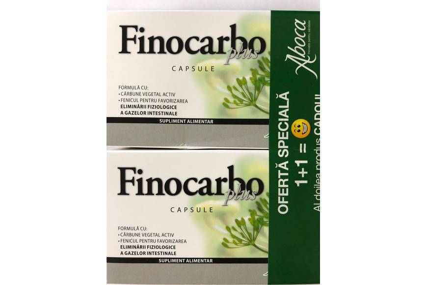 Finocarbo plus 20cps - aboca (1+1 gratis)