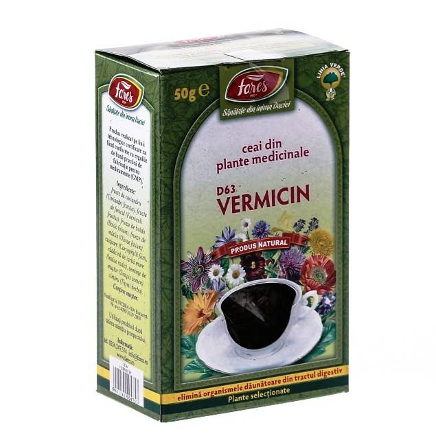 Ceai vermicin - 50g - fares