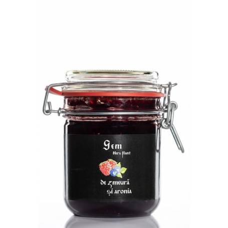 Gem de zmeura si aronia 450g - Nera Plant