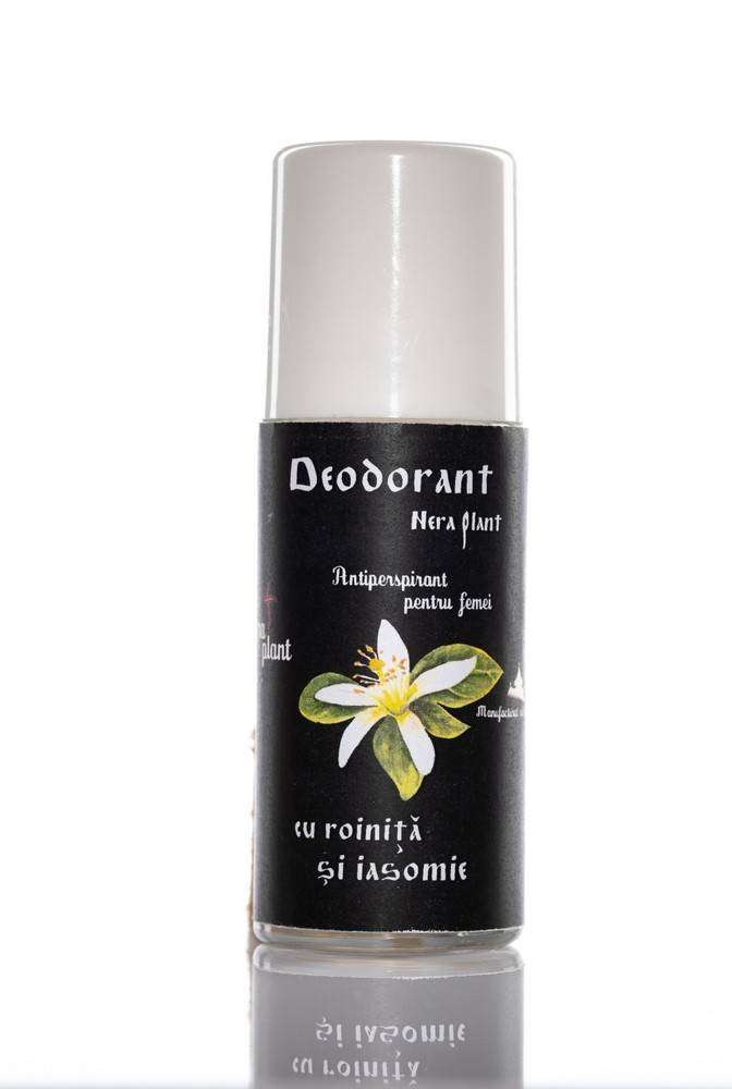 Deodorant natural cu roinita si iasomie - femei - 50ml - nera plant